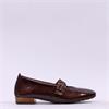 Hispanitas Oslo Mary Jane Loafer - Brown Patent